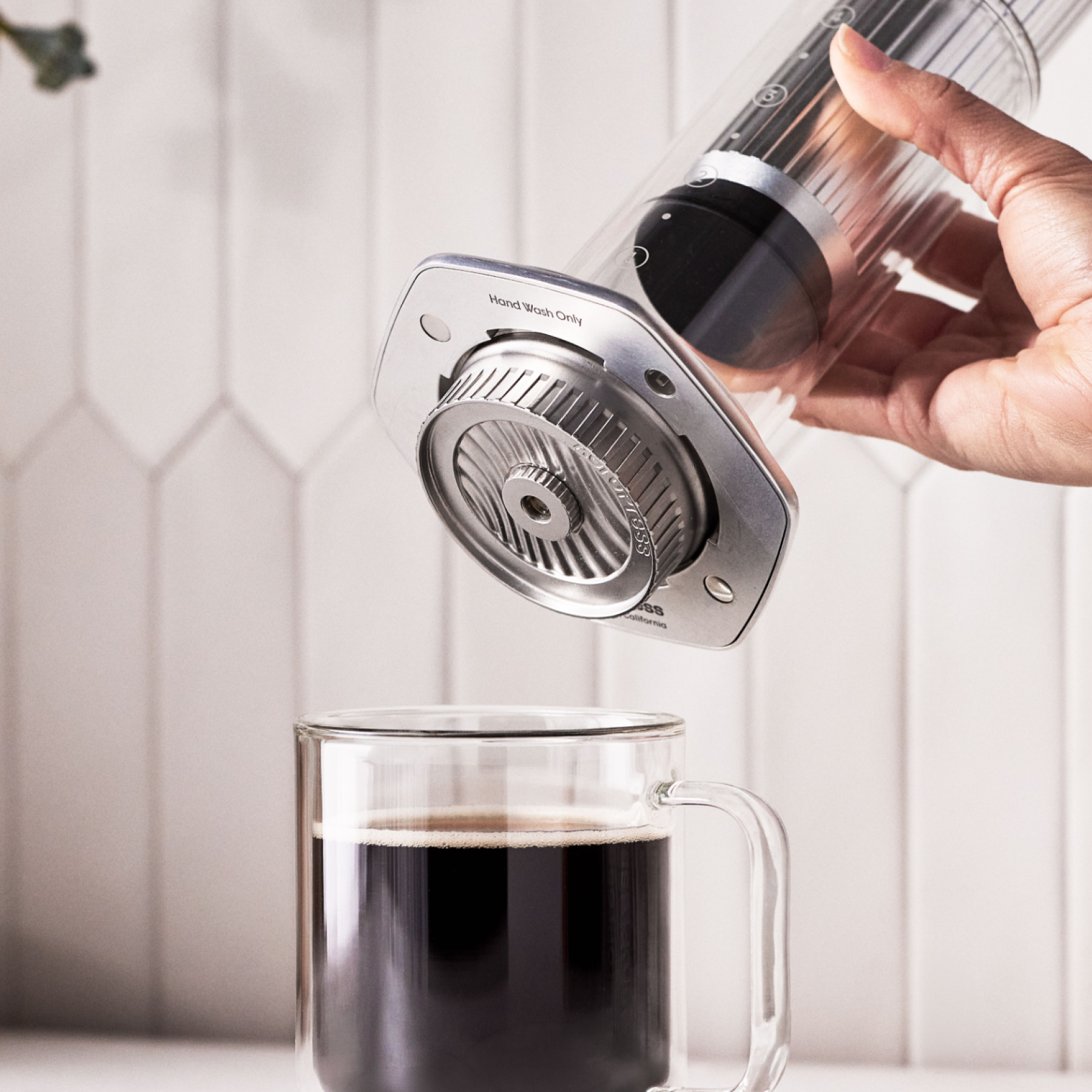 AeroPress Stainless Steel Flow Control Cap - Standard - Image 5