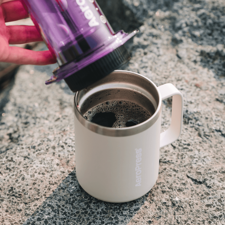 AeroPress Travel Coffee Mug - Stainless Steel - Image 18