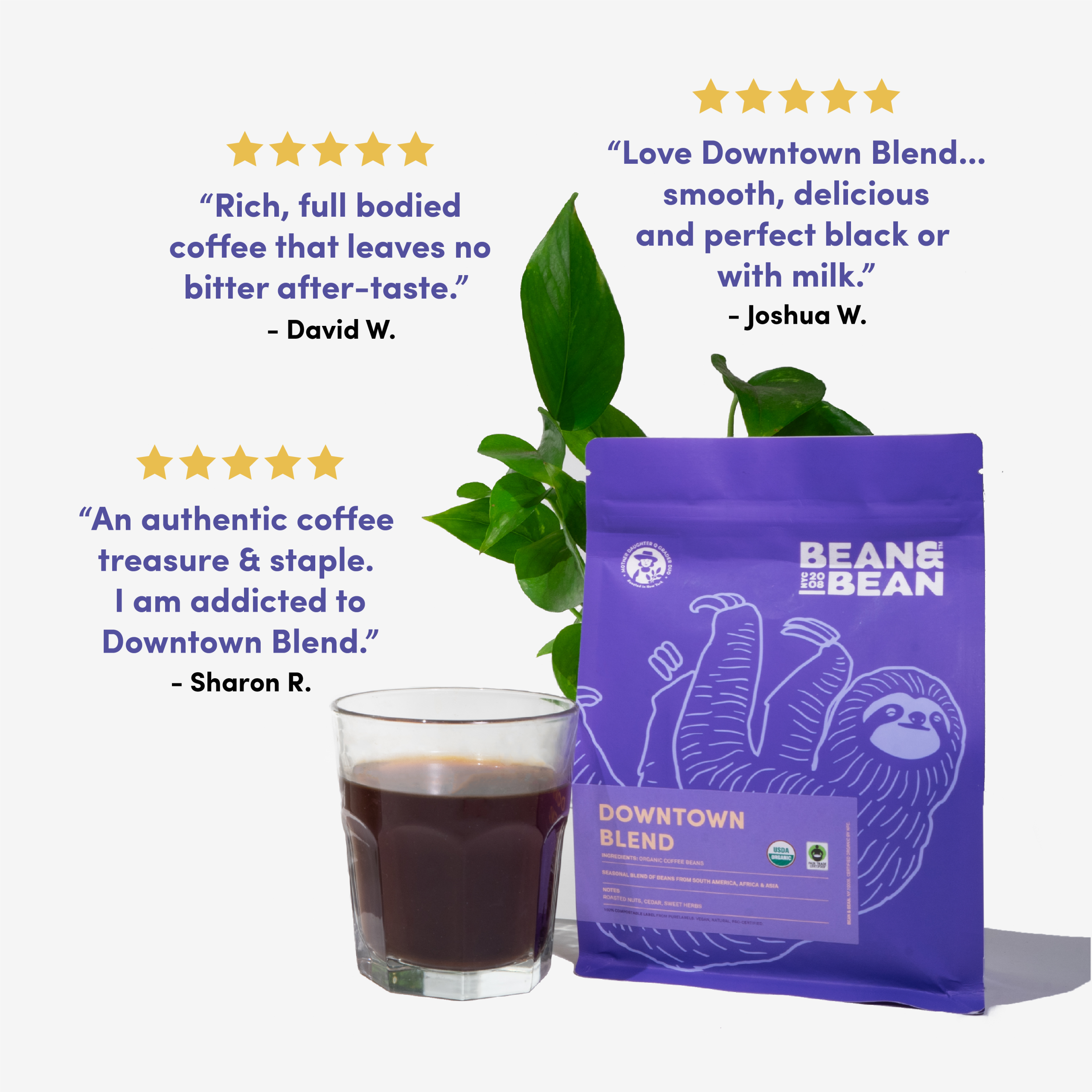 Downtown Blend. Organic & Fair Trade - Image 5